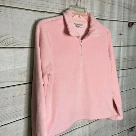 Chadwicks Womens Fleece Jackets Bundle Medium Pink Blue Full Zip Long Sleeved - Picture 9 of 13